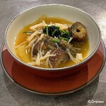 カーサ・デル・チーボ - あわびと干し海鼠とフカヒレと帆立貝柱にキャビアのインウミド