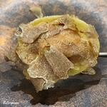 カーサ・デル・チーボ - 白トリュフをたっぷり削ったラヴィオローネ