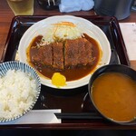 矢田かつ - 味噌トンカツランチ@1,150