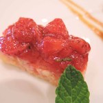 ワッシーズダイニングスープル - 添えられているミントの葉っぱがかわいい～