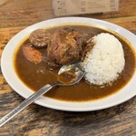 東印度カレー商会 - ハーフ&ハーフのライスはこの量