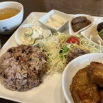 Shoujin Kafe Foi - 週替わりプレート/車麩の角煮
