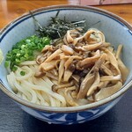 上田うどん店 - きのこぶっかけ（大）