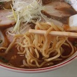 222212187 - 麺はワシワシ、モソモソたが、スープとのバランスやボリュームから良く合ってます！