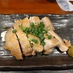 Fukunotori - ひな鶏の天然塩焼き。