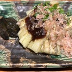 Nomikuidokoro Tongari - 秋茄子の炭火焼き