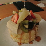 テンボー - 【2013.11追加写真】TeaTimeのみの『スペシャルパンケーキ』（ドリンク付き）￥1500