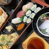 鮨の安さん - 料理写真:すし定食（天ぷら・すし・茶碗蒸し）