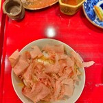 銀座 きた川 - 天玉丼  鰹節の下には揚げたての卵天ぷらが