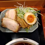 俺の中華たなか家 - 別皿トッピングをパチリ♯