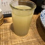 Toridashi Oden Nerimon - コレが…日本酒の出汁割り♡
      
      ここの店の鶏出汁…濃い〜の…だからうんまい！