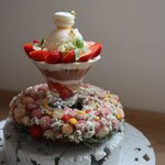 ラトリエ ア マ ファソン - バニラ好きにささげるグラスデザート