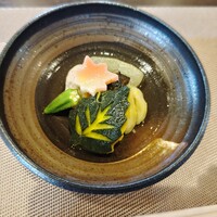 ゆう心 - かぼちゃ、なすの煮物