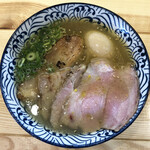 Ra xamen hideto - 特製塩らぁ麺（手打ち麺）（1400円）