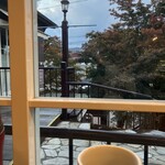 The Pie Hole Los Angeles Kyu Karuizawa - The terrace and the beautiful stairs below