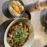 Chiba Soba Kou - 甘辛肉そば、卵かけご飯、納豆