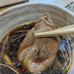 Teuchi Soba Makabe - 鴨肉は旨味たっぷり