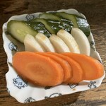 大倉山もつ肉店 - おしんこ