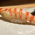 鮨 さいとう - 熱々のエビちゃん、、、唸る旨さ、、、
