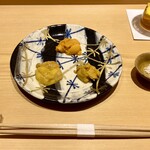 鮨 さいとう - 雲丹の食べ比べ、、、なんて贅沢なんやろ