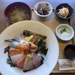 地産食堂 HISAMI - 京海鮮丼(月)