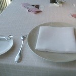 ベージュ アラン・デュカス 東京 - こんな感じ