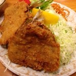 とんかつ志野 - アジフライ定食 ¥850