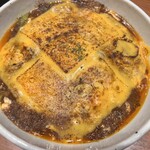 蝋燭屋 - 焼きチーズ麻婆麺倍辛1,500円
      チーズトッピング200円
      痺れ激増し100円