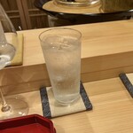 銀座 きた川 - 風羅ソーダ割