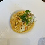 CIRCULO - ①白身魚のムース～クラムチャウダー風～(10/27)