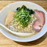 らーめん改 - 貝塩ラーメン1000円