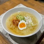 炭火焼肉ホルモンさわいし - 冷麺
