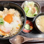 Kisaburou Noujou - 地鶏の夕焼け親子丼定食(特上)
