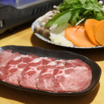 鶏のまるよし - 牛タンしゃぶしゃぶ（一人前）¥1,980