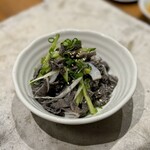 炭火焼肉ホルモンさわいし - センマイ刺し