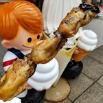 宮島サービスエリア 下り ショッピングコーナー - 牡蠣串焼き