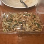 喜来順 - ソース焼きそば、食べきれずにお持ち帰り