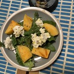 スタンド4坪らばー - 柿のサラダ