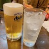 居酒屋ちょうちん - 生ビール＆レモンサワー