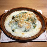 나고미 킷친 호시 - 새우와 브로콜리 마요네즈 도리아