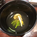 うなぎ 魚政 - 肝吸い