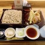 百承蕎麦 大和 - 天せいろ〜ぷらす〜（税込2,068円）