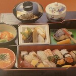 Shokado 9 compartments (includes chawanmushi and soup) (Reservations must be made 2 days in advance and delivery only)