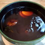 岩正 - あんかけうどん＋肉丼