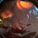 岩正 - あんかけうどん＋肉丼