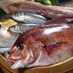 Ginnosuke - 銀乃介のこだわりの１つ　新鮮な魚を地元市場より仕入ております