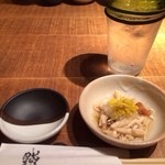 黒尊 - 付き出し