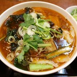 Chabon Tafukurou - 汁あり牛バラ刀削麺