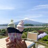 富士山の見えるカフェ