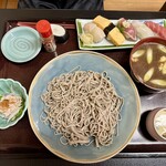 寿司御食事処 まきば - 鴨せいろそばセット¥1300